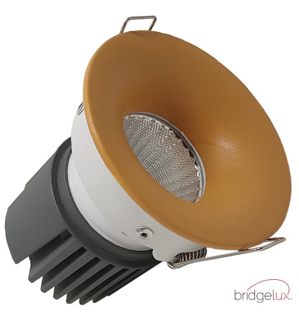 Encastré LED 15W -  JAUNE PASTEL - CIRCULAIRE - NUAGE -  IRC+92 - UGR13
