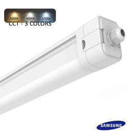 20W Integrated-LED Tri-Proof Light - SAMSUNG chip - 3CCT - 60cm
