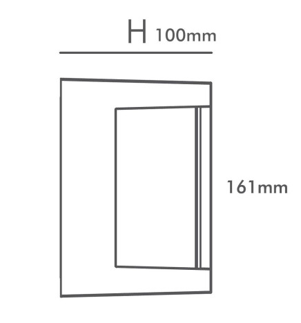 Wall Light  LED - 15W - MALMÖ - Selectable CCT Color - IP65