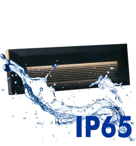 LED Leuchtpoller - 6W - Oberfläche - KOUVOLA - Schwarz - CCT Wählbare Farbe - IP65