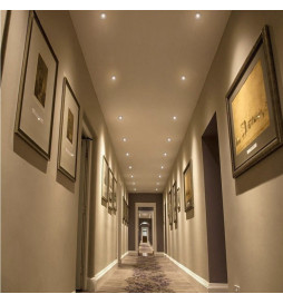 Empotrable LED 7W Circular Blanco -  CCT Color Seleccionable