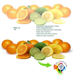 Empotrable LED 7W - UGR17 - Circular Blanco -  CCT Color Seleccionable