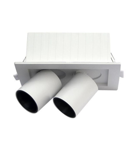 12W Downlight LED - DIRECTIONAL PERISCOPIC - Rectangular - CCT Selectable Color