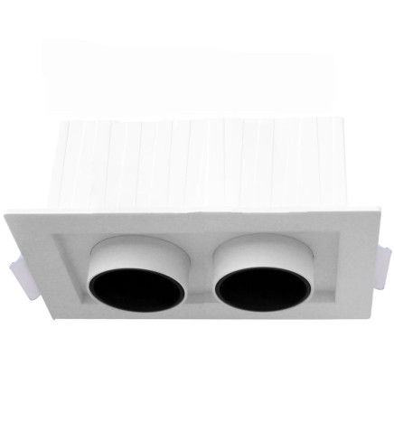 12W Downlight LED - DIRECTIONAL PERISCOPIC - Rectangular - CCT Selectable Color