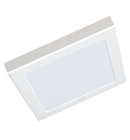 Downlight + LED Ceiling Light - Square - MOSS WHITE- 24W ADJUSTABLE - Selectable CCT Color