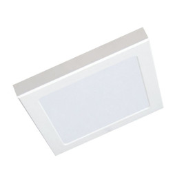 Downlight + LED Ceiling Light - Square - MOSS WHITE - 18W ADJUSTABLE - Selectable CCT Color