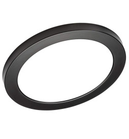 Downlight + LED-loftlampe - Cirkulær - SORT MOSS - 24W JUSTERBAR - Vælgbar CCT-farve
