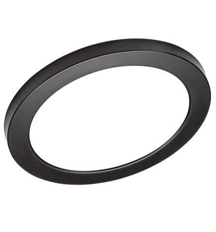Downlight + LED-loftlampe - Cirkulær - SORT MOSS - 24W JUSTERBAR - Vælgbar CCT-farve