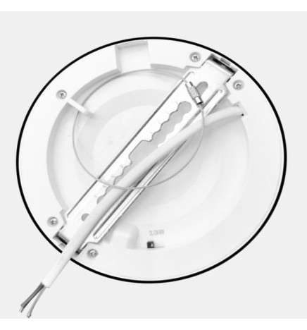 Downlight + LED Ceiling Light - Circular - BLACK MOSS - 24W - ADJUSTABLE - Selectable CCT Color