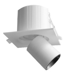 6W Downlight LED - DIRECTIONAL PERISCOPIC - Square - CCT Selectable Color