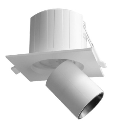 6W Downlight LED - DIRECTIONAL PERISCOPIC - Square - CCT Selectable Color