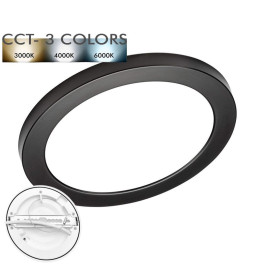 Downlight + Plafón LED - Circular- MOSS - 6W AJUSTABLE  - CCT Color Seleccionable