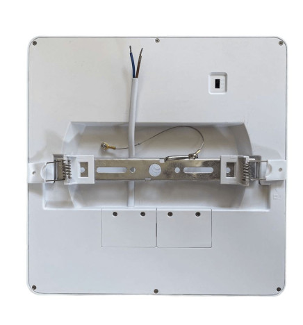Downlight + LED Ceiling Light - Square - MOSS WHITE - 18W ADJUSTABLE - Selectable CCT Color