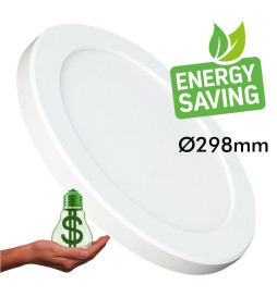 Downlight + LED Ceiling Light - Circular - MOSS - 24W ADJUSTABLE - Selectable CCT Color