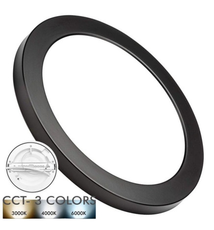 Downlight + Plafón LED - Circular- MOSS - 6W AJUSTABLE  - CCT Color Seleccionable