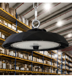 High Bay UFO DIAMOND 200W-150W -100W  SOSEN Driver - Dimbar 1-10V - 170lm/w - IP65
