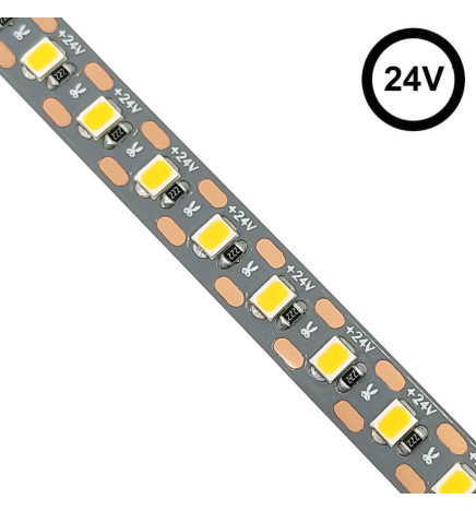 Tira LED 24V |130 LED/m | 5m | SMD2835 | 950Lm |11W/M | CRI93 | IP20