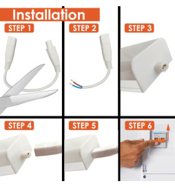 LED-batten - KUNSTNERISK -40W- OSRAM CHIP - Eksklusive og tilpassbare tak - 120cm