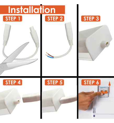 LED-batten - KUNSTNERISK -40W- OSRAM CHIP - Eksklusive og tilpassbare tak - 120cm