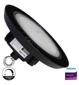 High Bay LED 150W -170Lm/W- UFO NEW ITALY PHILIPS XITANIUM - 1-10V DIM