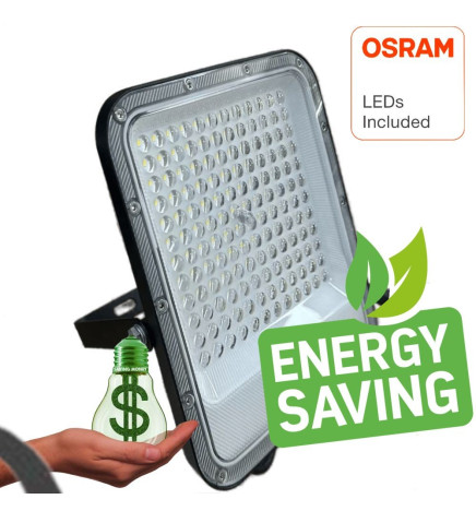 100W LED Outdoor Floodlight - Avant Pro - OSRAM CHIP DURIS E 2835 - 5 Years