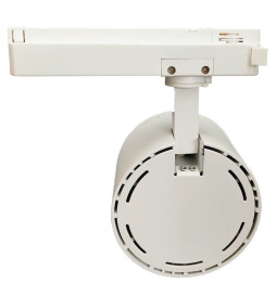 LED TrackLight - single-phase rails -  40W-26W - ROME - GxTronic Driver - Adjustable Optics 24º-60º -UGR13- CCT