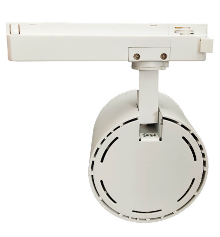 LED TrackLight - single-phase rails -  40W-26W - ROME - GxTronic Driver - Adjustable Optics 24º-60º -UGR13- CCT