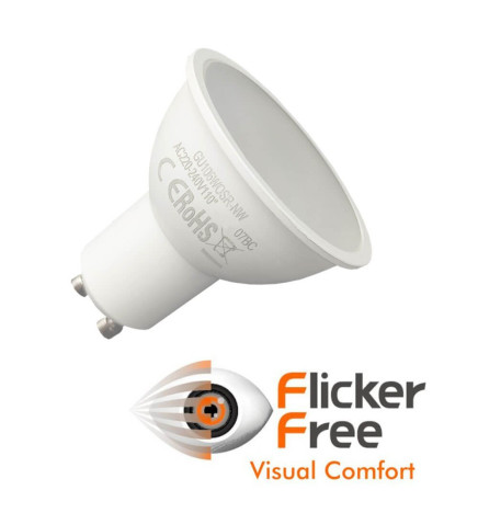 Spot  LED SMD 6W 120 ° GU10 - Osram Chip