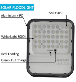 100W SOLAR LED Outdoor Floodlight  - ORION
