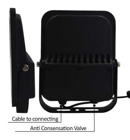 100W SOLAR LED Outdoor Floodlight  - ORION