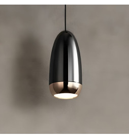 Lampada a sospensione a LED - YSTAD NERO PERLA - per GU10