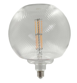 LED Filamentpære -GLOBE- Dekorativ 7W E27 - Rav