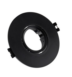 Anello Circolare - Nero - Orientabile per GU10