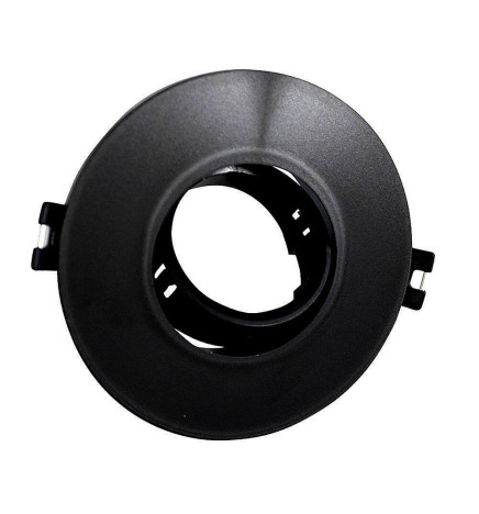 Circular Ring - Black - Adjustable for GU10