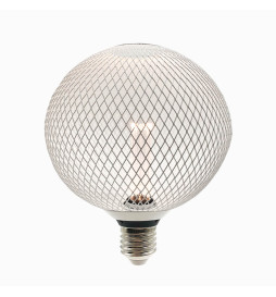 LED-Lampe - Modernes Metall - 4W E27 - Weiß - BIG Ø200mm