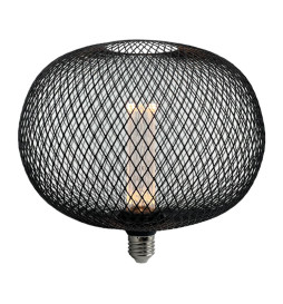 Ampoule LED - Métal Moderne - 4W E27 - Noir - BIG Ø220mm