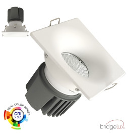 Encastré LED 15W - BLANC - CARRÉ - NUAGE -  IRC+92 - UGR13