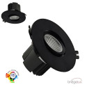 LED Downlight Cirkulært - 15W - Justerbar - Sort - CRI+92 - UGR13