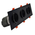Encastré LED 45W - Orientable - NOIR Triple - CRI+92 - UGR13