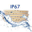 Fita LED COB 220V | 640 LED/m | 50m | FLIP CHIP | 1650Lm |15W/M | CRI90 | IP20 | Corte 100cm