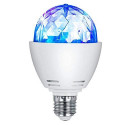 LEDlyspære E27 3W RGB Disco