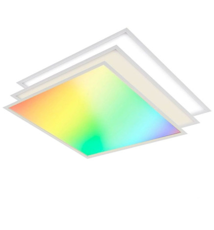 LED Panel 60x60 - Dimmable - 40W CCT + RGB  + SMART Google - Alexa