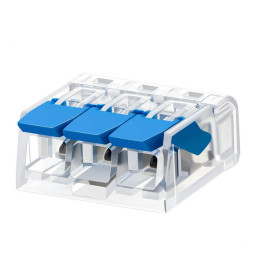 Quick Connector - 3 Inputs - KV221-415 - for Electrical Cable