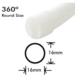 Neón LED CIRCULAR Flexivel 220V Bobina  25m 16mm  - 9,6W/m - 3000K-4000K-6000K