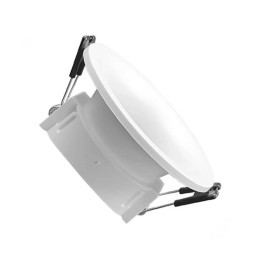 Aro fisso per tondo dicroico Bianco GU10-MR16
