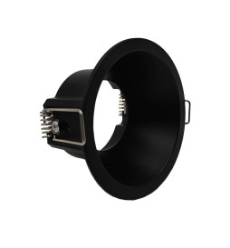Anel Fixo Circular para GU10-MR16 - PRETO