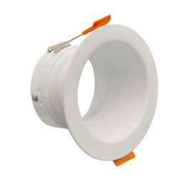 Cirkulär fast ring för GU10-MR16 - VIT