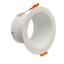 Circular Fixed Ring for GU10-MR16 - WHITE