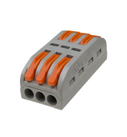 copy of Snabbkoppling - 3 Ingångar 3 Utgångar - PCT-813 - för Elkabel