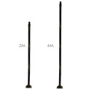 Søyle VADUZ  - Svart - 3 meter - 4 meter
